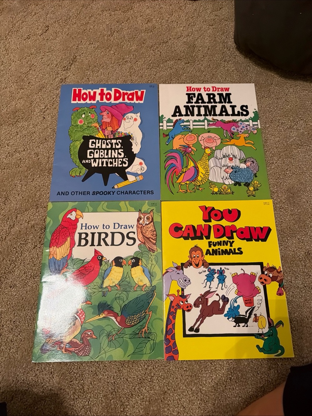 How to Draw Farm Animals Kids Drawing Book - Colorful Illustrations